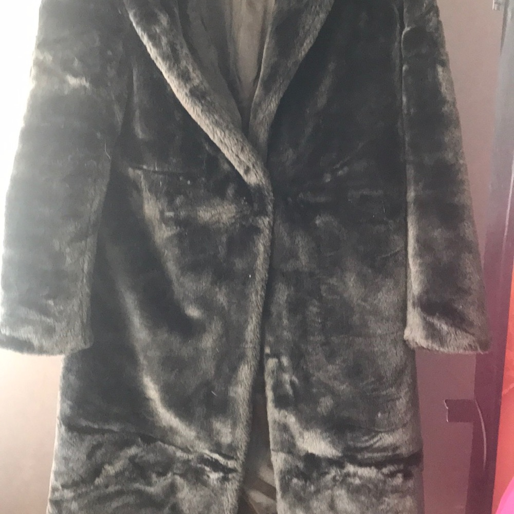 Faux Fur Coat